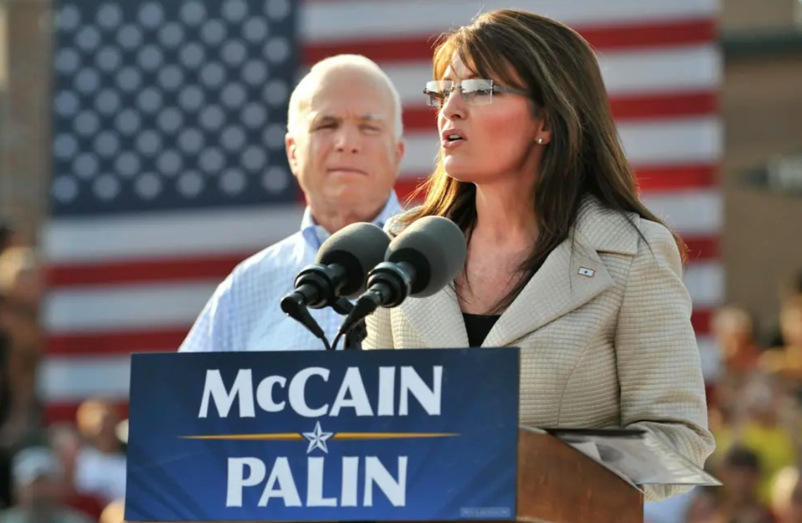 Where is Sarah Palin today after she rose to fame over a decade ago